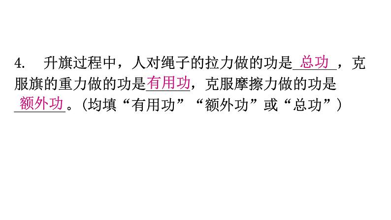 粤教沪科版九年级物理上册第十一章机械功与机械能11-3如何提高机械效率第1课时机械效率的理解课件第7页
