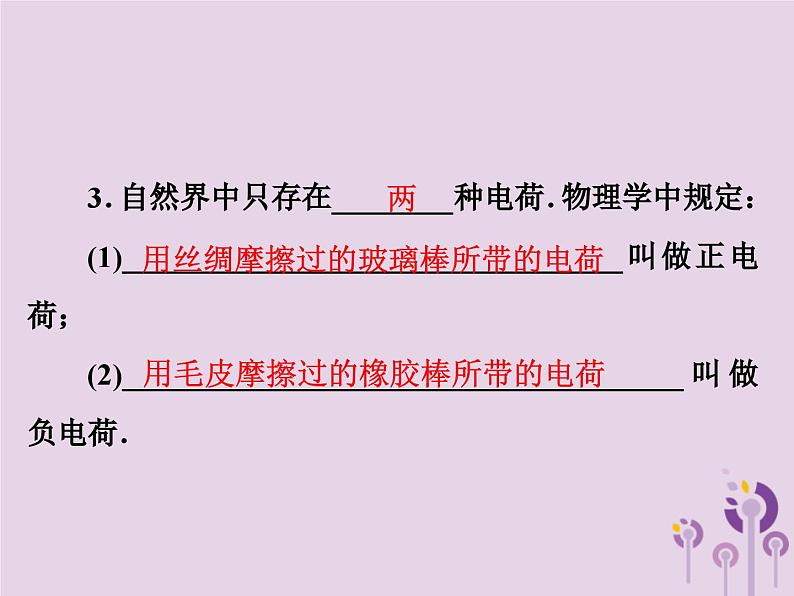 中考物理一轮复习教材梳理课件 第21课时《电流和电路》(含答案)第3页