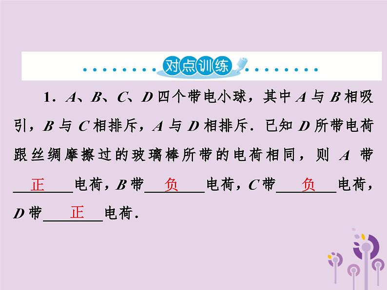 中考物理一轮复习教材梳理课件 第21课时《电流和电路》(含答案)第5页