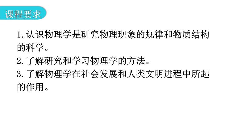 粤教沪科版八年级上册物理第一章1-1希望你喜爱物理教学课件第3页