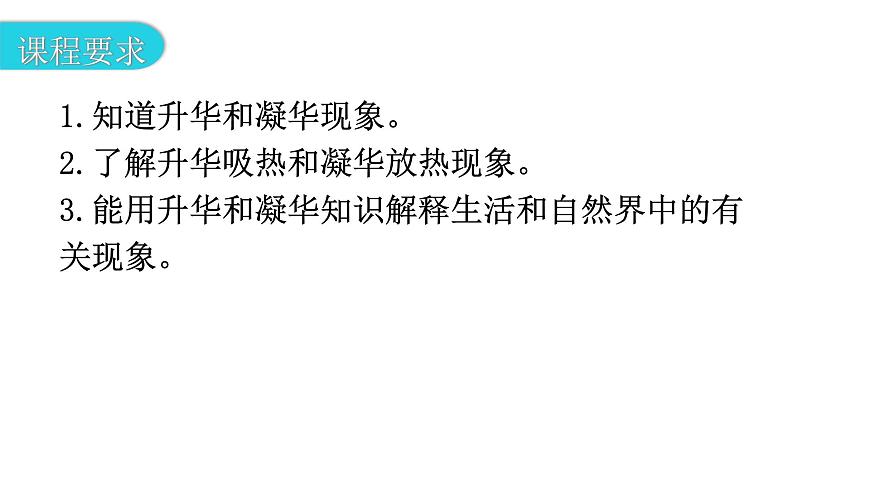 粵教滬科版八年級上冊物理第四章4-4升華和凝華教學課件第3頁