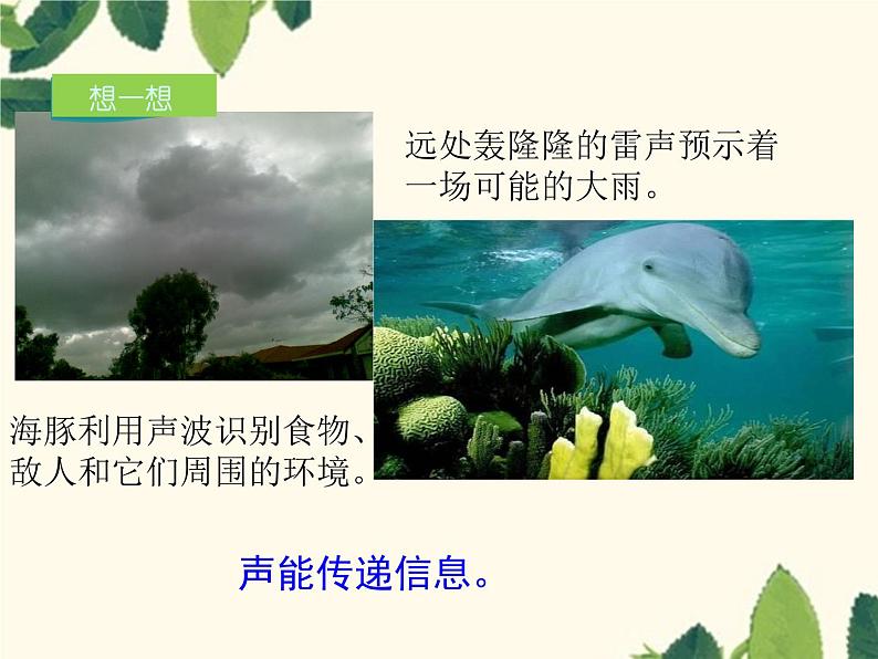 人教版物理八年级上册-2.3 声的利用(课件)第2页