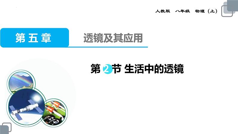 人教版八年级物理上册-5.2 生活中的透镜(课件+教案+学案+练习)01