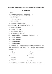 黑龙江省哈尔滨市南岗区2022-2023学年九年级上学期期末物理试卷+