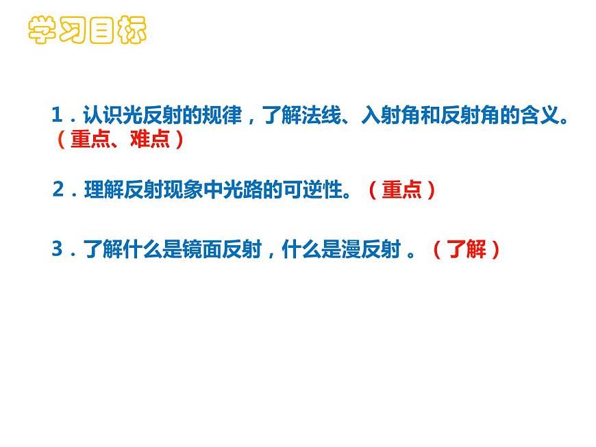 人教版物理八年級(jí)上冊(cè)第四章第二節(jié)物理光的反射課件第2頁(yè)