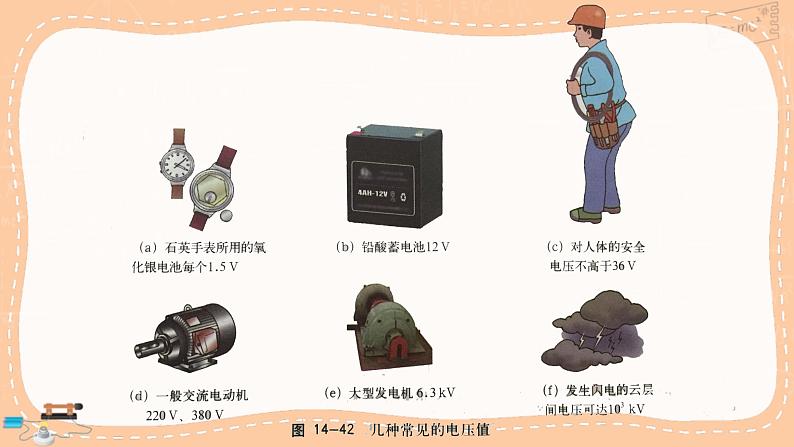 沪科版物理九年级全册14.5.1《电压、电压表》课件PPT第7页