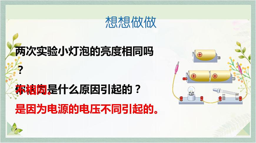 人教版九年級全一冊物理上冊 16.1 電壓課件PPT第6頁