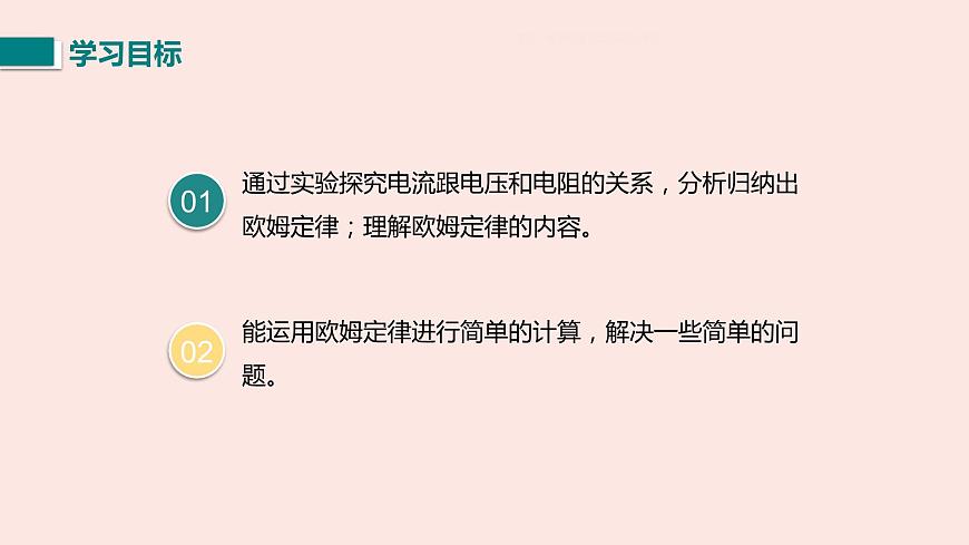 人教版九年級全一冊物理上冊 17.2 歐姆定律課件PPT第3頁