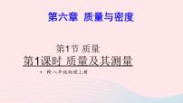 初中物理人教版八年级上册第1节 质量集体备课课件ppt
