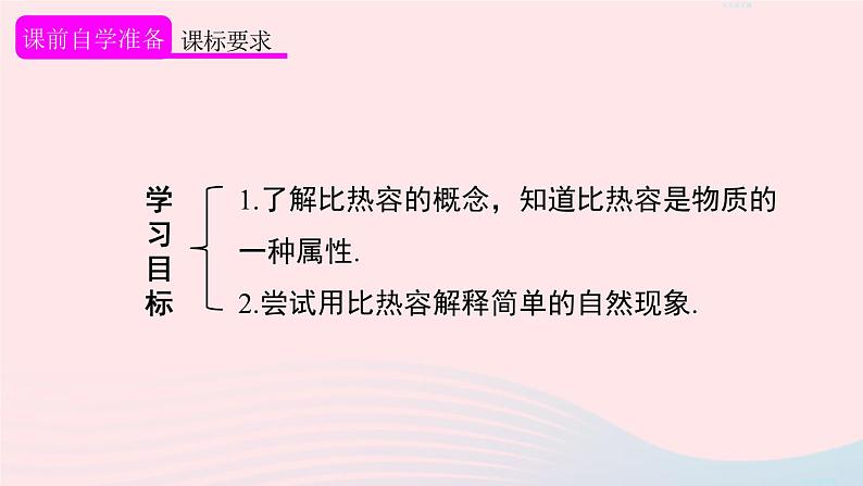 第1课时 比热容的概念及理解第2页