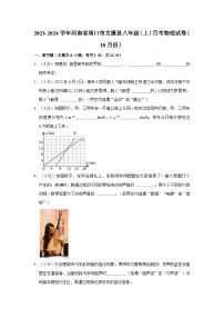 河南省周口市太康縣2023-2024學(xué)年八年級(jí)上學(xué)期月考物理試卷（10月份）