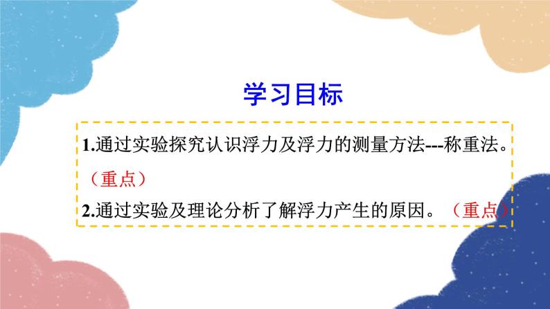 沪科版八年级物理全一册 第九章第一节  认识浮力课件02