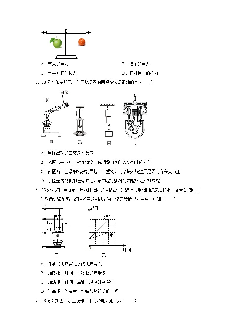 广东省广州市增城区2023-2024学年九年级上学期期中物理试卷02