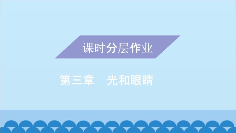 粤沪版物理八年级上册第三章 课题28 探究凸透镜成像规律（1）课件01