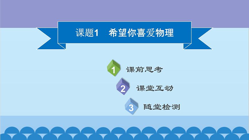 粵滬版物理八年級上冊第一章 課題1 希望你喜愛物理課件第2頁