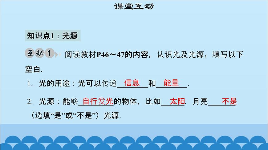 粵滬版物理八年級(jí)上冊(cè)第三章 課題15 光世界巡行課件第5頁