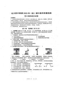 四川省达川四中联盟2023-2024学年九年级上学期期中教学质量检测物理试卷