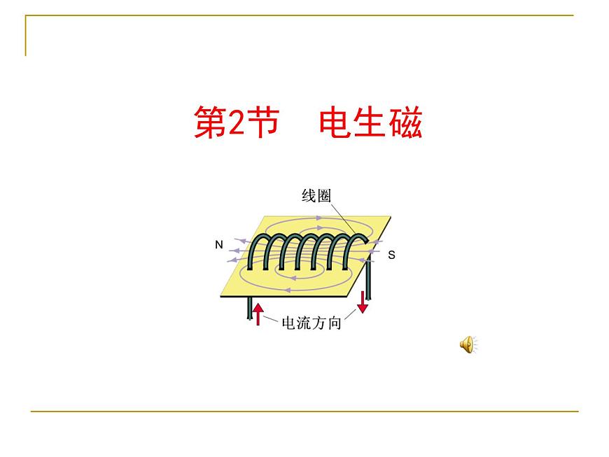 20.2《電生磁》PPT課件4-九年級物理全一冊【人教版】第1頁
