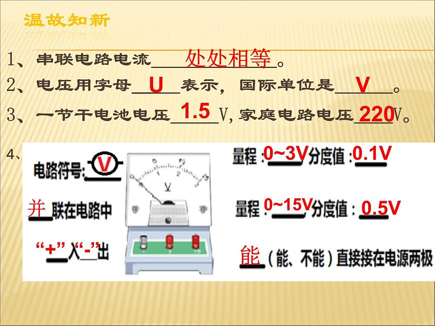 16.2《串、并聯(lián)電路中電壓的規(guī)律》PPT課件4-九年級(jí)物理全一冊(cè)【人教版】第2頁