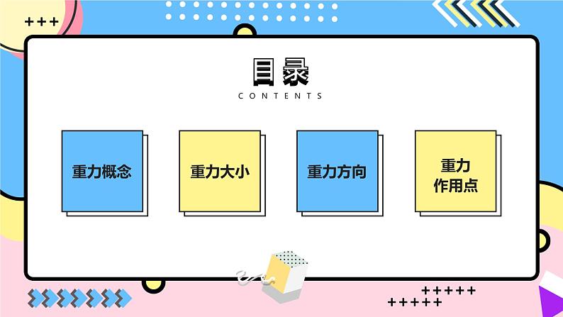 北师大版物理八年级下册 7.3 重力 课件第3页