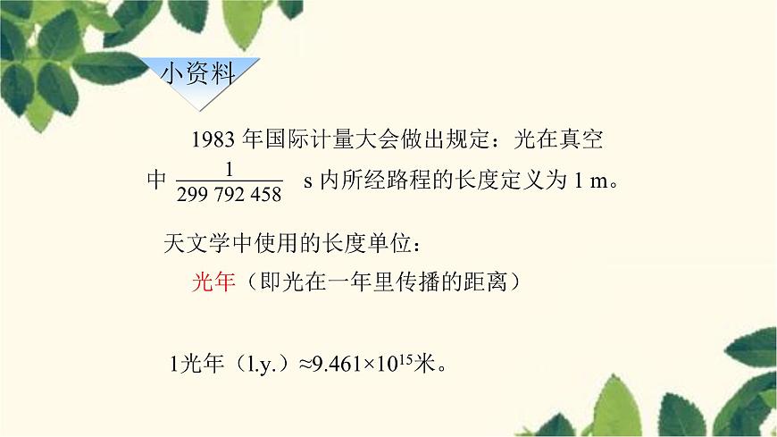 滬教版物理八年級(jí)上冊(cè) 第二章  運(yùn)動(dòng)的世界2.第二節(jié)  長(zhǎng)度與時(shí)間的測(cè)量 課件第5頁