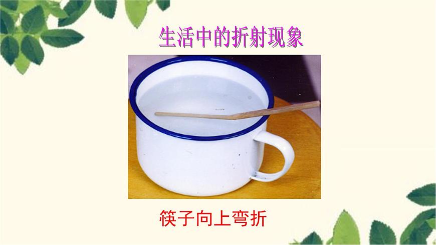 滬教版物理八年級(jí)上冊(cè) 第四章 多彩的光3.第三節(jié) 光的折射(第二課時(shí)) 課件第3頁(yè)