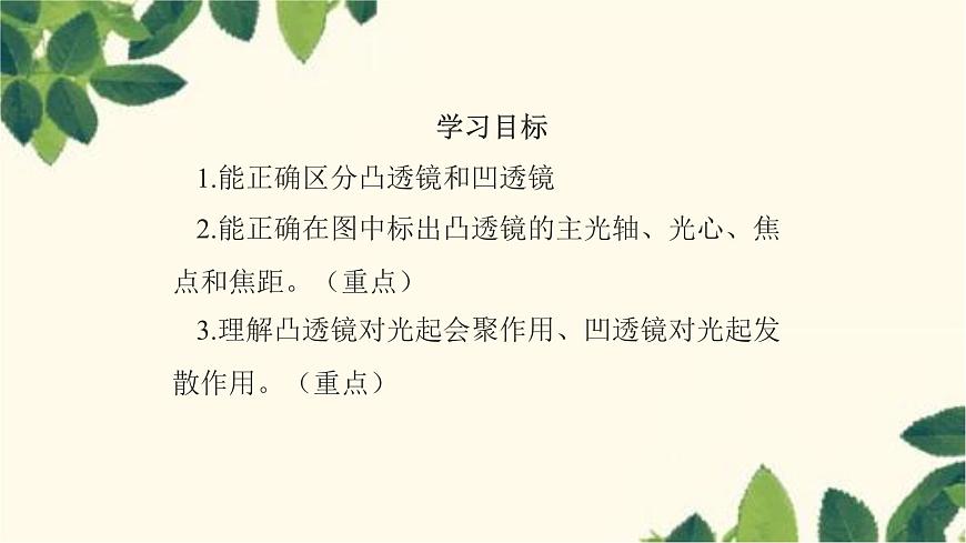 滬教版物理八年級(jí)上冊(cè) 第四章  多彩的光5.第五節(jié)  科學(xué)探究：凸透鏡成像（第一課時(shí)） 課件第3頁