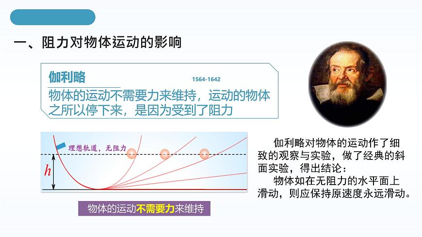 人教版八年級下冊 第八章 第1節(jié)《牛頓第一定律》課件第8頁