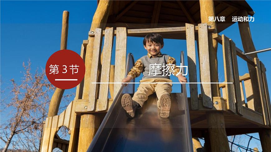 人教版八年級下冊 第八章 第3節(jié)《摩擦力》課件PPT第1頁