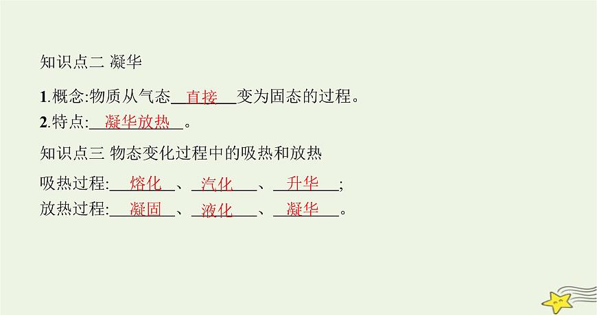 滬科版九年級物理第十二章溫度與物態(tài)變化第四節(jié)升華與凝華課件第3頁