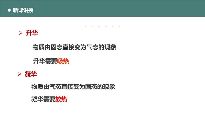 北师大版八年级物理上册课件 第一章物态及其变化1.4升华和凝华第6页