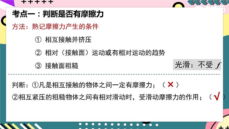 人教版八年級(jí)下冊(cè)物理 8.3 《摩擦力》（考點(diǎn)分類(lèi)講解） 課件第3頁(yè)