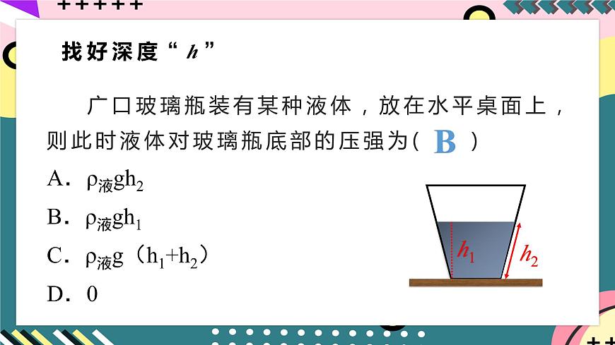 人教版八年級下冊物理 9.2 《液體的壓強》 （第二課時）課件第8頁
