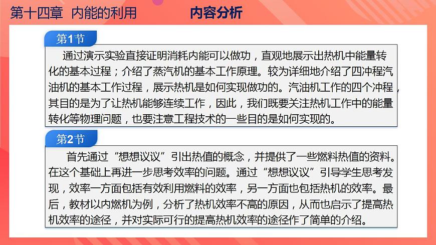 【創(chuàng)新課堂】 第十四章 《內(nèi)能的利用》（單元解讀）第6頁