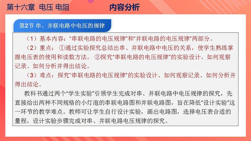 【創(chuàng)新課堂】 第十六章《電壓電阻》（單元解讀）第8頁