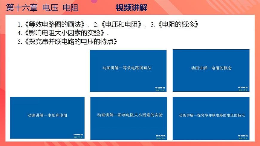 【創(chuàng)新課堂】 第十六章《電壓電阻》（復習課件）第6頁
