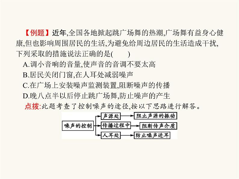 人教版八年级物理上册第2章声现象第4节噪声的危害和控制课件第6页