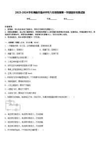 2023-2024学年渭南市重点中学八年级物理第一学期期末经典试题含答案