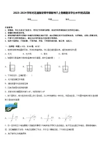 2023-2024学年河北省保定阜平县联考八上物理期末学业水平测试试题含答案