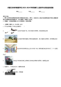 內(nèi)蒙古赤峰市聯(lián)盟學(xué)校2023-2024學(xué)年物理八上期末學(xué)業(yè)質(zhì)量監(jiān)測(cè)試題含答案