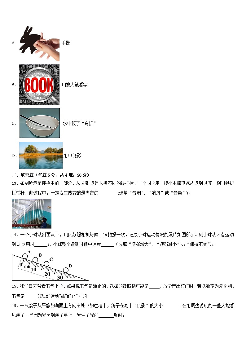 广东省深圳市罗湖区罗湖中学2023-2024学年八年级物理第一学期期末统考模拟试题含答案03