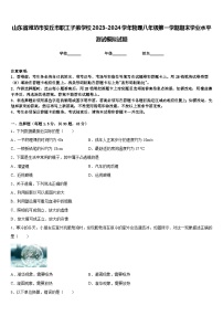 山東省濰坊市安丘市職工子弟學(xué)校2023-2024學(xué)年物理八年級(jí)第一學(xué)期期末學(xué)業(yè)水平測(cè)試模擬試題含答案
