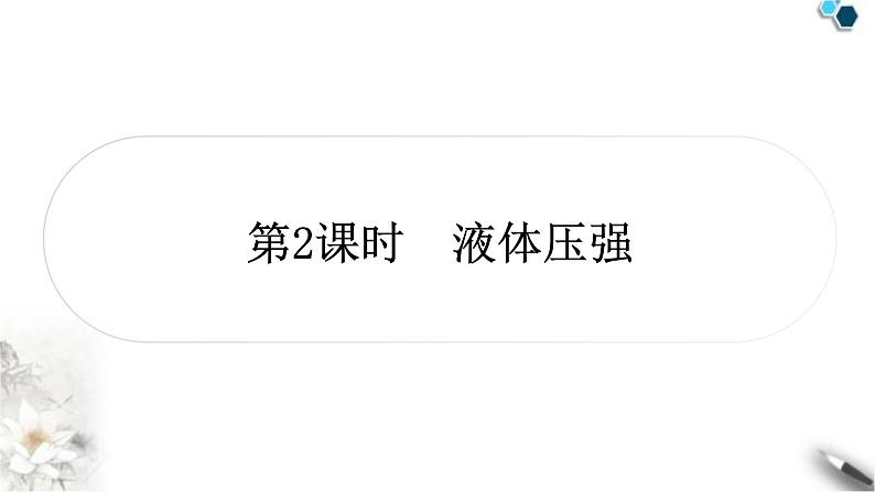 中考物理复习力学第9讲压强第2课时液体压强课件第1页