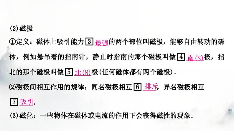 人教版中考物理复习三电(磁)学第17讲电与磁课件第3页