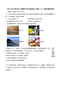 2022-2023學年遼寧省葫蘆島市龍港區(qū)九年級（上）期末物理試卷（含詳細答案解析）