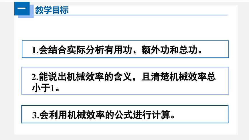 人教版八年級物理下冊同步精品備課 12.3機械效率(課件)第2頁