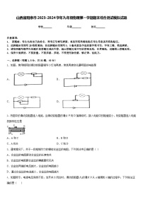 山西省阳泉市2023-2024学年九年级物理第一学期期末综合测试模拟试题含答案