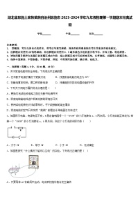 湖北省恩施土家族苗族自治州恩施市2023-2024学年九年级物理第一学期期末经典试题含答案