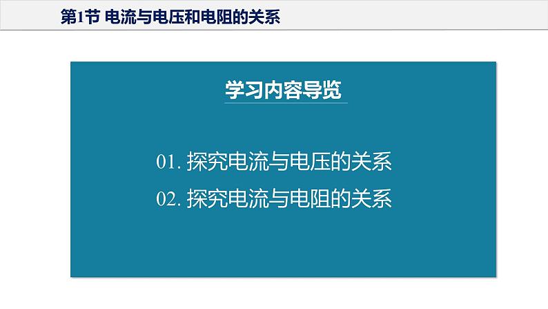 17.1 电流与电压和电阻的关系(教学课件)-2023-2024学年九年级物理全一册同步精品课件+分层作业+导学案(人教版)04
