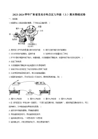 2023-2024学年广东省茂名市电白区九年级（上）期末物理试卷（含解析）
